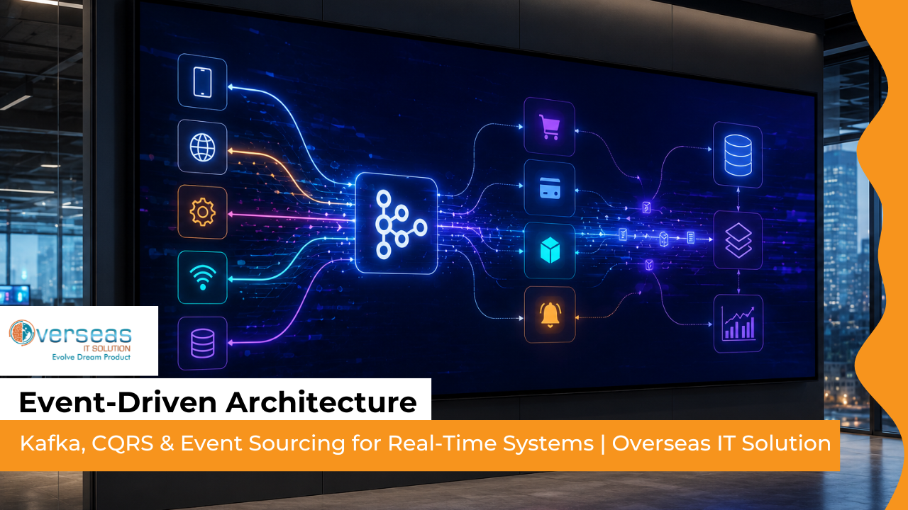 Event-Driven Architecture at Enterprise Scale: Kafka, Event Sourcing, and CQRS Patterns That Power Real-Time Systems